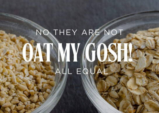 Oat My Gosh: No They Are Not All Equal