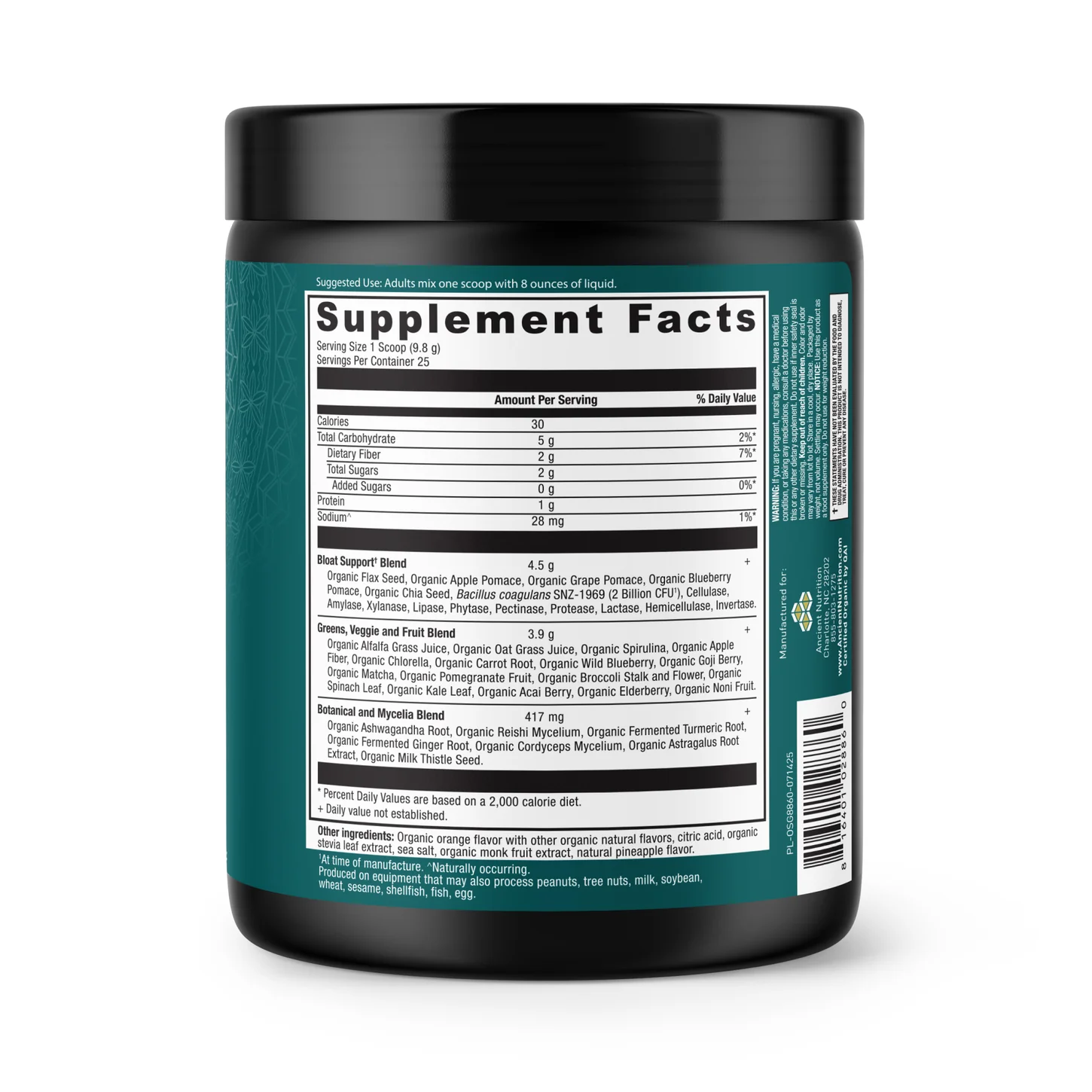 Organic SuperGreens Bloat Relief† - Image 3