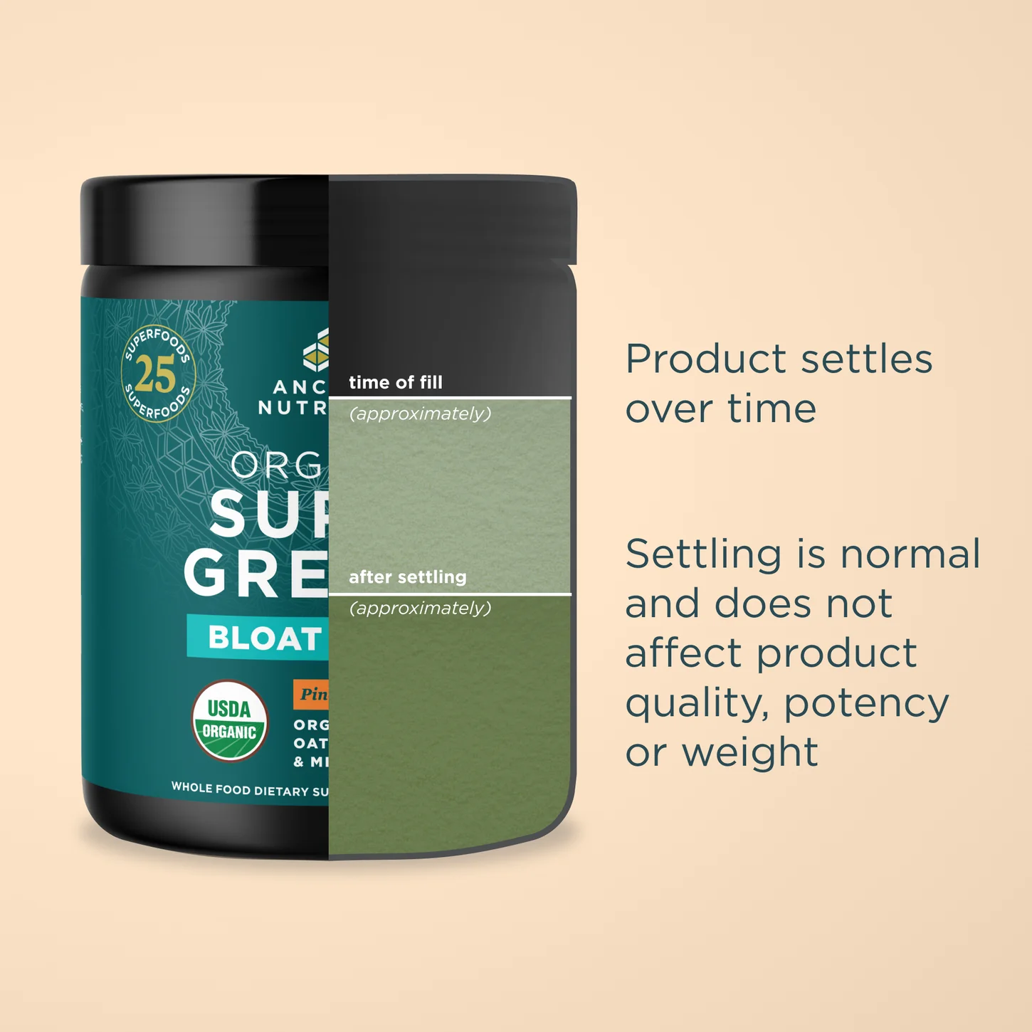 Organic SuperGreens Bloat Relief† - Image 4